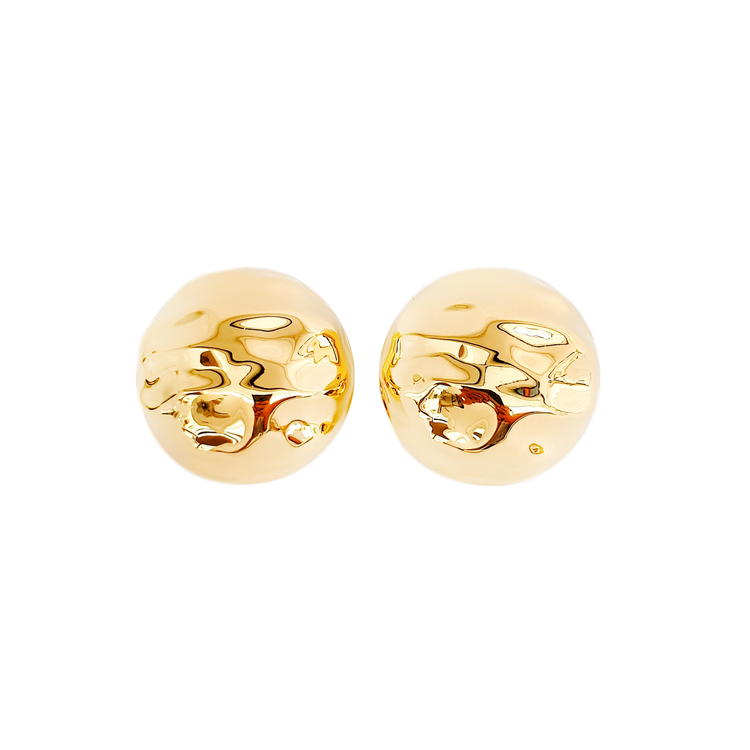 AUDREY CHUNKY EARRINGS GOLD