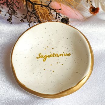 Sagittarius star sign jewellery dish