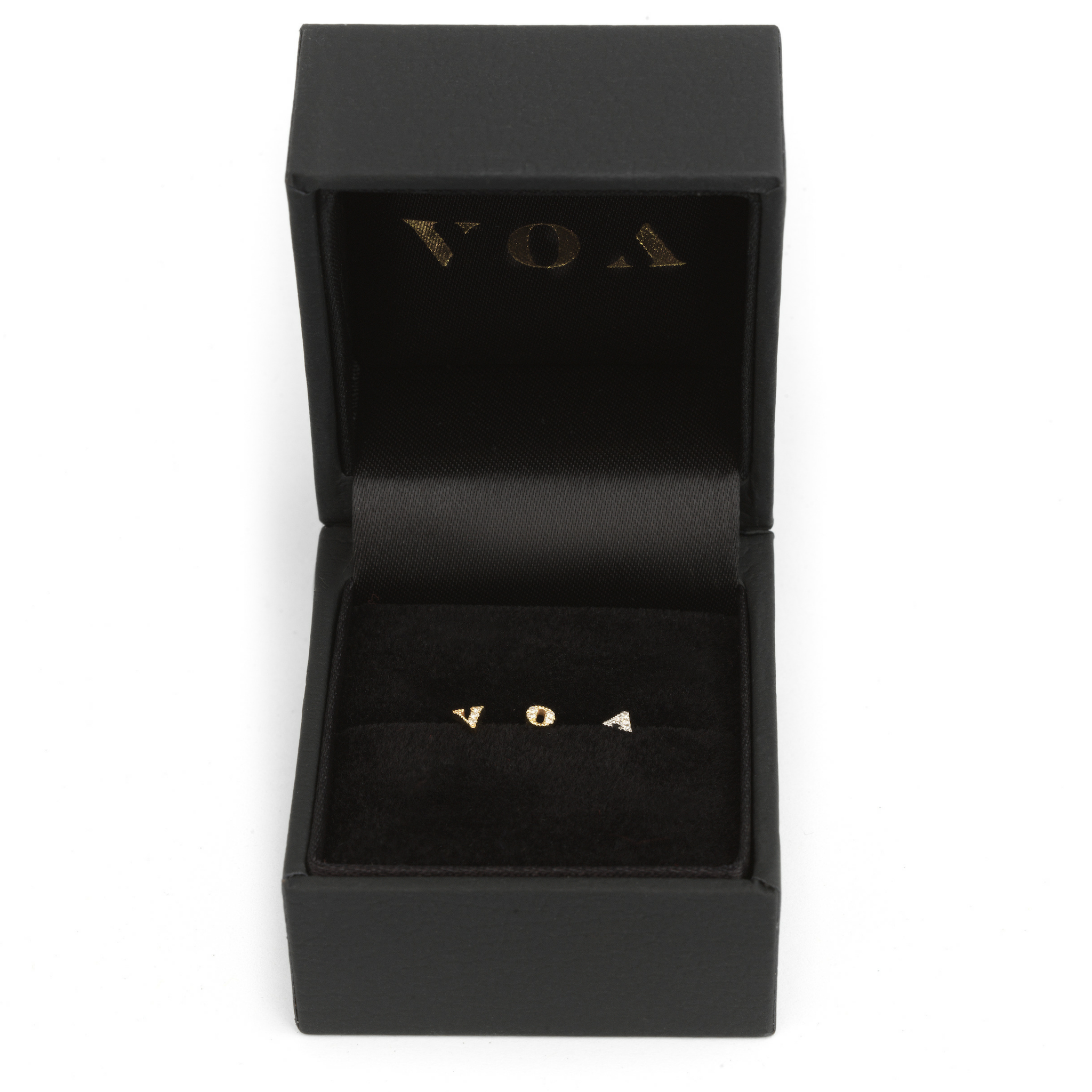 Diamond Initial Stud