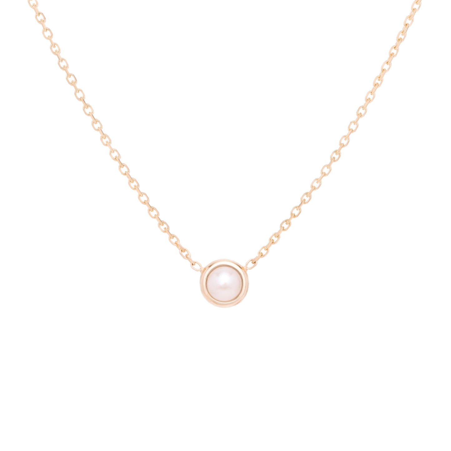 Classic birthstone pearl necklace, celebrating the month of June. Consisting of 18k gold lace chain with extenders to personalise length of necklace/choker. Perfect as an anniversary, birthday or special occasion jewellery present.
