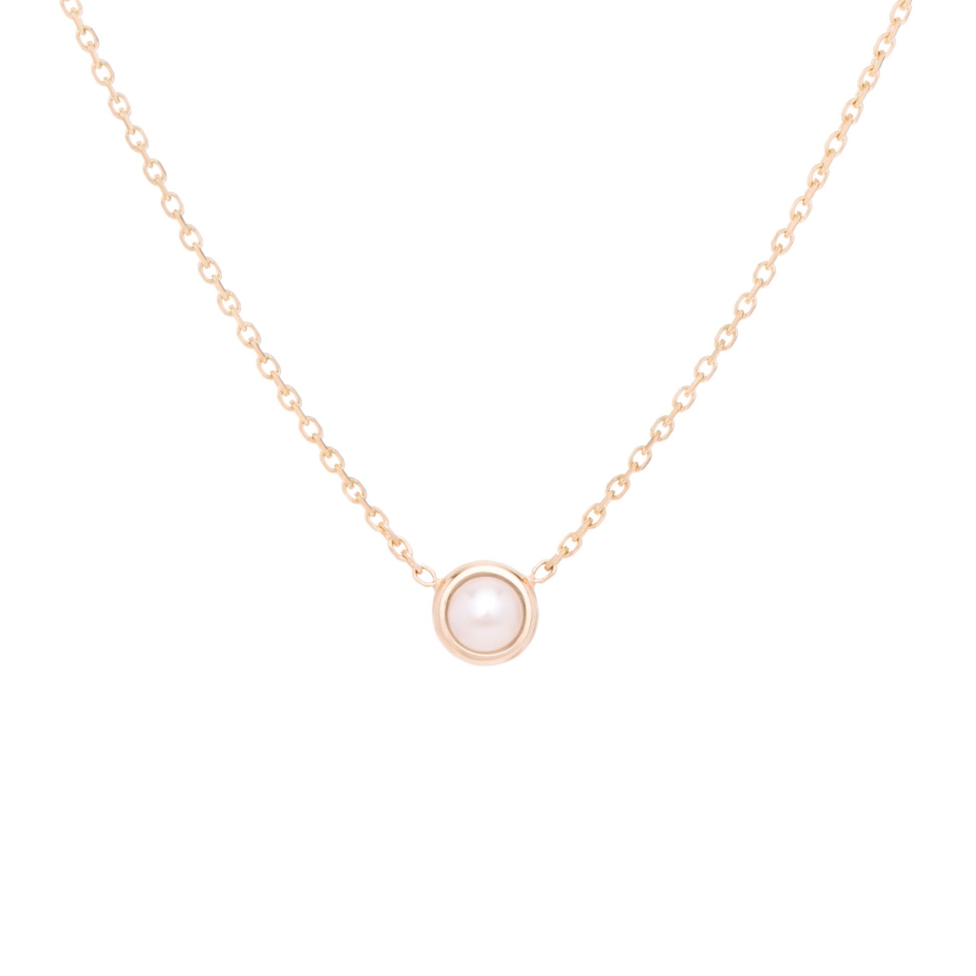 Classic birthstone pearl necklace, celebrating the month of June. Consisting of 18k gold lace chain with extenders to personalise length of necklace/choker. Perfect as an anniversary, birthday or special occasion jewellery present.