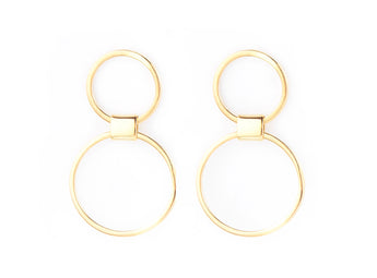 Round SYM Drop Earrings