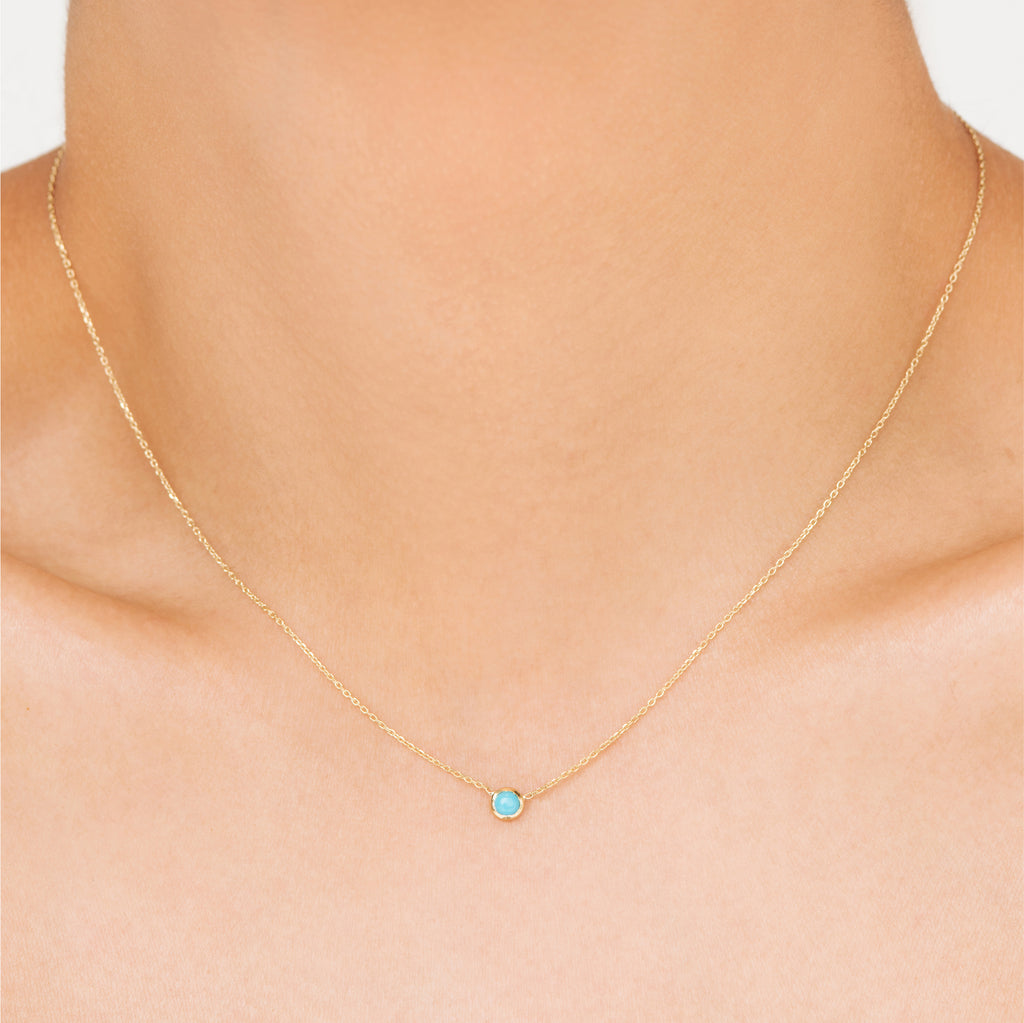 Classic pendant celebrating the month of December on an 18k gold lace chain. Handcrafted in Australia as a perfect jewellery gift for an upcoming anniversary or birthday. A perfect statement piece on its own as a choker or layered in a stack. 
